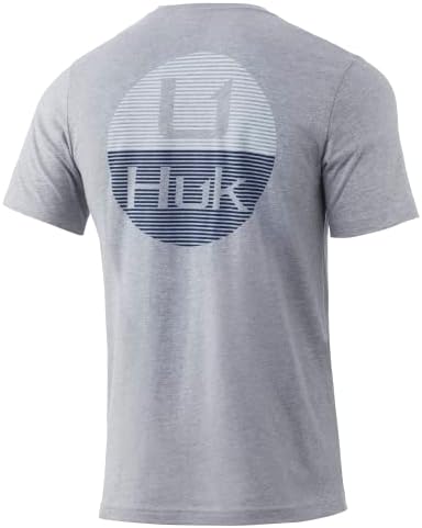 טי שרוול קצר של Huk גברים | חולצת טריקו של דיג
